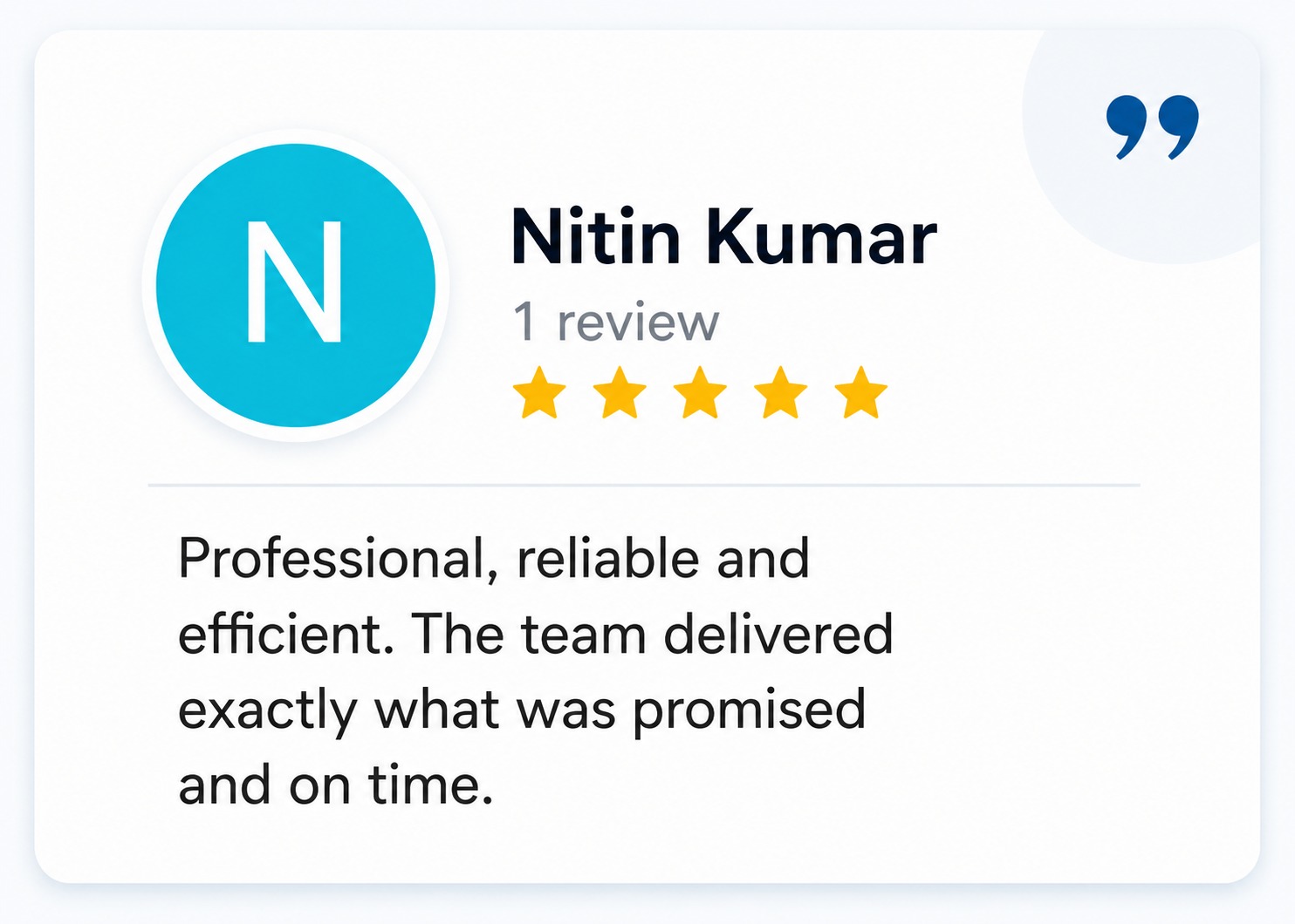 Client Testimonial 2